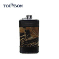 Tourbon Camuflagem Caça 4oz Aço Inoxidável Hip Flask Portátil Hunter Alcohol Flagon Garrafa De Vinho Licor